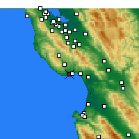 Nearby Forecast Locations - Scotts Valley - 