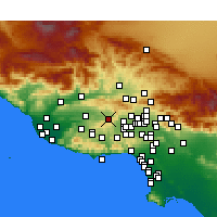 Nearby Forecast Locations - Simi Valley - 