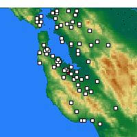 Nearby Forecast Locations - Stanford - 