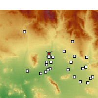 Nearby Forecast Locations - Sun City West - 