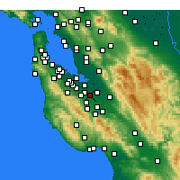 Nearby Forecast Locations - Sunnyvale - 