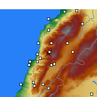 Nearby Forecast Locations - Faraya - 