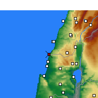 Nearby Forecast Locations - Naqoura - 