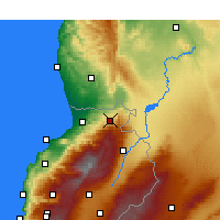 Nearby Forecast Locations - Al-Qoubaiyat - 