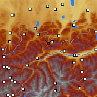 Nearby Forecast Locations - Ehrwald - Χάρτης