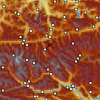 Nearby Forecast Locations - Grossarl - Χάρτης
