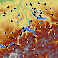 Nearby Forecast Locations - Rigi - Χάρτης