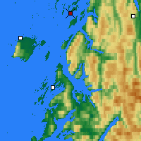 Nearby Forecast Locations - Tjøtta - 