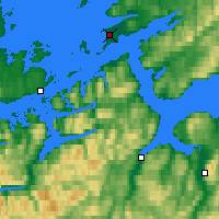 Nearby Forecast Locations - Ørland - 