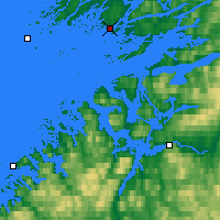 Nearby Forecast Locations - Rørvik - 
