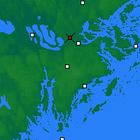 Nearby Forecast Locations - Στοκχόλμη - Χάρτης