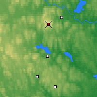 Nearby Forecast Locations - Stora Spansber - 