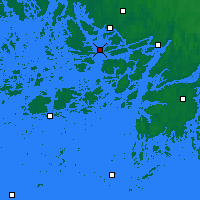 Nearby Forecast Locations - Turku Rajakari - Χάρτης