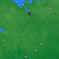 Nearby Forecast Locations - Hämeenlinna - Χάρτης