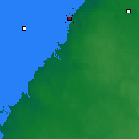 Nearby Forecast Locations - Ράαχε - Χάρτης
