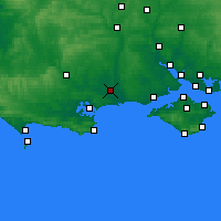 Nearby Forecast Locations - Bournemouth - 