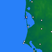 Nearby Forecast Locations - Hvide Sande - Χάρτης
