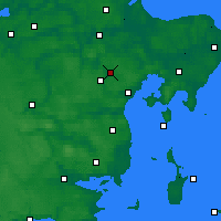 Nearby Forecast Locations - Oedum - Χάρτης
