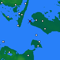 Nearby Forecast Locations - Langoe - Χάρτης