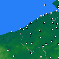 Nearby Forecast Locations - Middelkerke - 