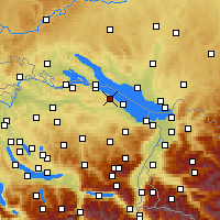 Nearby Forecast Locations - Güttingen - Χάρτης