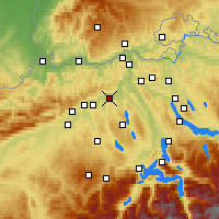 Nearby Forecast Locations - Άαραου - Χάρτης