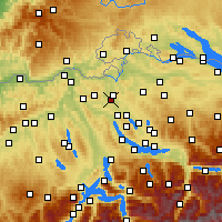 Nearby Forecast Locations - Opfikon - Χάρτης