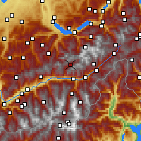 Nearby Forecast Locations - Blatten - Χάρτης