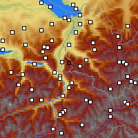 Nearby Forecast Locations - Malbun - Χάρτης