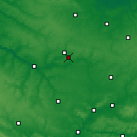Nearby Forecast Locations - Méaulte - Χάρτης