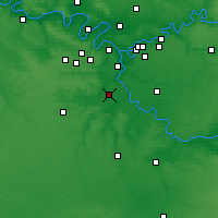 Nearby Forecast Locations - Brétigny-sur-Orge - Χάρτης