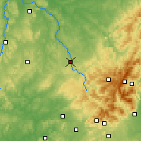Nearby Forecast Locations - Épinal - 