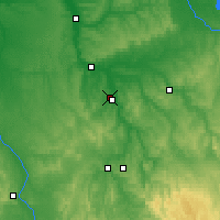 Nearby Forecast Locations - Οσέρ - Χάρτης