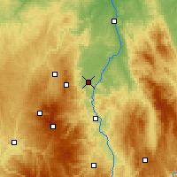 Nearby Forecast Locations - Κλερμόν-Φεράν - Χάρτης