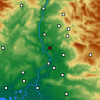 Nearby Forecast Locations - Orange - Χάρτης
