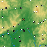Nearby Forecast Locations - Friedberg - Χάρτης