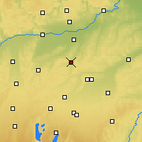 Nearby Forecast Locations - Pfaffenhofen an der Ilm - Χάρτης