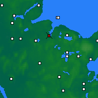 Nearby Forecast Locations - Κίελο - Χάρτης