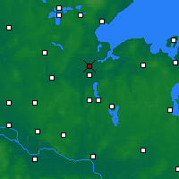 Nearby Forecast Locations - Λίμπεκ - Χάρτης