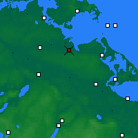Nearby Forecast Locations - Greifswald - Χάρτης