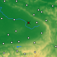 Nearby Forecast Locations - Gütersloh - Χάρτης