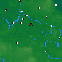 Nearby Forecast Locations - Schönefeld - Χάρτης