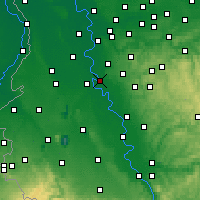 Nearby Forecast Locations - Ντίσελντορφ - Χάρτης