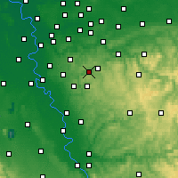 Nearby Forecast Locations - Βούπερταλ - Χάρτης