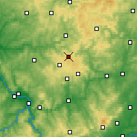 Nearby Forecast Locations - Siegerland - Χάρτης