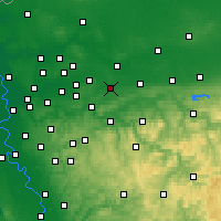 Nearby Forecast Locations - Ντόρτμουντ - Χάρτης