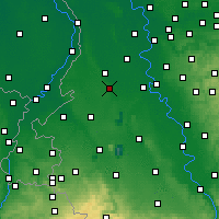 Nearby Forecast Locations - Μενχενγκλάντμπαχ - Χάρτης