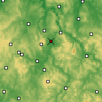 Nearby Forecast Locations - Κάσσελ - Χάρτης
