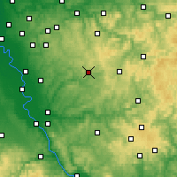 Nearby Forecast Locations - Gummersbach - Χάρτης