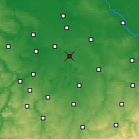 Nearby Forecast Locations - Λειψία - Χάρτης
